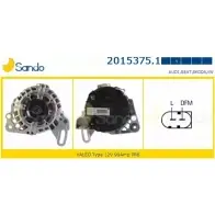 Генератор SANDO 33ZOO 3BQO GP3 2015375.1 Dodge Caravan 3 (NS) 1996 – 2000