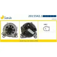 Генератор SANDO 5 R4M4 2015542.1 Volkswagen Golf 7 (5G1, BQ1, BE2) Хэтчбек 1.4 TSI MultiFuel 122 л.с. 2013 – 2024 W3AEH