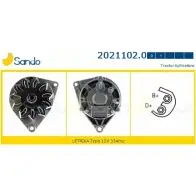 Генератор SANDO 2021102.0 1266744189 5HH7R4G 5HV MT2B