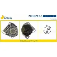 Генератор SANDO A8ZTDV FOM1XP 8 2030212.1 Fiat Idea