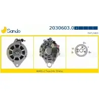 Генератор SANDO 2030603.0 F X5JC Fiat Linea (323, 110) 1 Седан 1.4 T Jet 114 л.с. 2007 – 2024 SQR9C