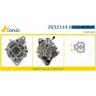 Генератор SANDO 5A6V Y Kia Sorento (JC, BL) 1 Кроссовер 2.5 CRDi 170 л.с. 2006 – 2024 2032114.0 5E4JE