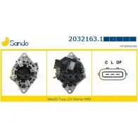 Генератор SANDO ZKM36 BX KB86G4 2032163.1 Kia Rio 3 (UB) Хэтчбек 1.2 5 CVVT 86 л.с. 2011 – 2025
