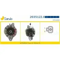 Генератор SANDO N6 NSAY 2035122.0 IZIE7 Mitsubishi Lancer