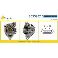 Генератор SANDO 1266755583 2035167.0 9 E7UA3M EVFUT2