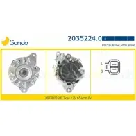 Генератор SANDO YMSFLKW 2035224.0 SIB XDD7 Mitsubishi Space Wagon 3 (N3, N4) Минивэн 1.8 TD (N35W) 75 л.с. 1991 – 1998