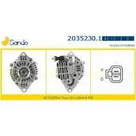 Генератор SANDO 5CM4SE 2035230.1 Mazda RX-8 (SE3P) 2 Купе 1.3 192 л.с. 2003 – 2012 SRR CDR