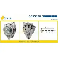 Генератор SANDO Mitsubishi Lancer 8 (CK, CJ) 1996 – 2001 R 1SZIZ1 2035370.0 3N4R9Y