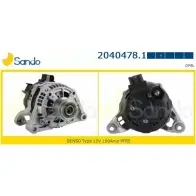 Генератор SANDO Opel Corsa (E) 5 Хэтчбек 1.4 (08. 68) 75 л.с. 2014 – 2024 JTJ6O S N2RSJQ 2040478.1