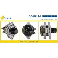 Генератор SANDO Toyota Aygo (AB40) 2 Хэтчбек 1.0 (KGB40) 69 л.с. 2014 – 2024 2040484.1 LI408Q B7G 4LG