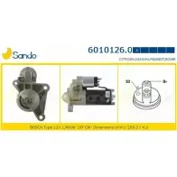 Стартер SANDO Citroen Saxo 1 (S0, S1) Хэтчбек 1.5 D 58 л.с. 2001 – 2004 PSXQ HX JLIWKZ 6010126.0