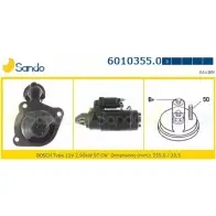 Стартер SANDO 6010355.0 1266777685 KF WK7 K7ST32