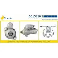 Стартер SANDO 6015210.1 1266789239 GD N6LI 4F72F3U
