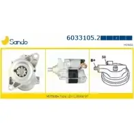 Стартер SANDO 1266800881 6 0X0H 84DKC4P 6033105.2