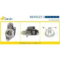 Стартер SANDO MK3KZD MHFQ I 6035127.1 Mitsubishi Colt 6 (Z3, Z2) Хэтчбек 1.5 DI D 95 л.с. 2004 – 2012