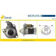 Стартер SANDO 6035155.0 35EZ3ZG 1266804741 QN 2UWM