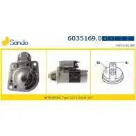 Стартер SANDO Jeep Cherokee (KJ) 3 Внедорожник 2.8 CRD 4x4 163 л.с. 2004 – 2006 6035169.0 XXPT3W A7Q HZ