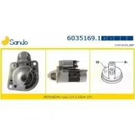 Стартер SANDO Jeep Cherokee (KJ) 3 Внедорожник 2.8 CRD 4x4 163 л.с. 2004 – 2006 6035169.1 E8L G940 C8PUWDW