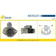 Стартер SANDO 1266807353 6035227.0 4M 6NYN OUPO8