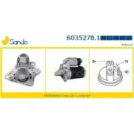 Стартер SANDO HI7K8 6035278.1 Renault Laguna (BT) 3 Хэтчбек 1.6 16V (BT04. BT0D. BT0U) 110 л.с. 2007 – 2015 TKKIA DP