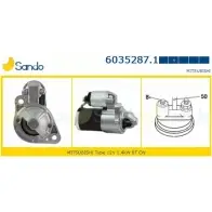 Стартер SANDO A0 8EM IWEDNOG 6035287.1 Mitsubishi Pajero Sport 1 (K70, K90) Внедорожник 3.0 V6 (K96W) 170 л.с. 2000 – 2025