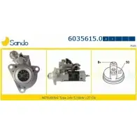 Стартер SANDO 6035615.0 ZA2XJ Mercedes C-Class (W204) 3 Седан 3.5 C 350 (2057) 306 л.с. 2011 – 2014 Q 9KZ3