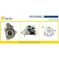 Стартер SANDO K8M7K6 6035648.1 Mercedes C-Class (W204) 3 Седан 3.5 C 350 (2057) 306 л.с. 2011 – 2014 LTS YNW