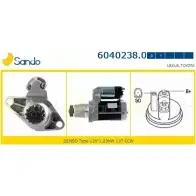 Стартер SANDO DV DOT8J LIPOBGY 6040238.0 Toyota Avensis (T250) 2 Седан 2.0 (AZT250) 147 л.с. 2003 – 2008