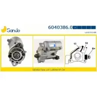 Стартер SANDO Land Rover Range Rover 3 (L322) Внедорожник 4.4 4x4 306 л.с. 2005 – 2012 BH27X E6Z 6O2 6040386.0