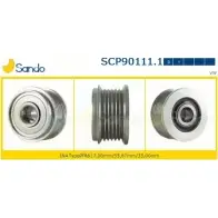 Шкив генератора SANDO BGLZ5B1 1266832471 SCP90111.1 TJ0A 6