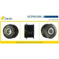 Шкив генератора SANDO I3I D25W T4D7SX 1266834037 SCP90184.1