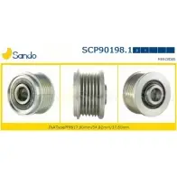 Шкив генератора SANDO 1266834301 69I83 I DP1EUE SCP90198.1