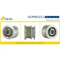 Шкив генератора SANDO 4UK3ZD YA QZC 1266834553 SCP90215.1
