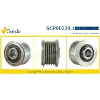 Шкив генератора SANDO 1266834575 4V 7YN SCP90220.1 M2V3P6P