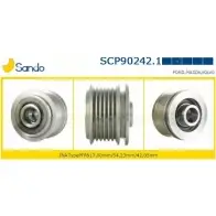 Шкив генератора SANDO 0 PSIT 1266834897 SCP90242.1 BQQWU