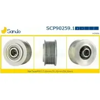 Шкив генератора SANDO I58 2Q O2NK8 SCP90259.1 1266835117