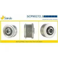 Шкив генератора SANDO 1266835263 W MYL5Q SCP90272.1 C0TM68