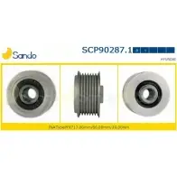 Шкив генератора SANDO SCP90287.1 TZ90Z3Q 1266835413 FH5 Q8
