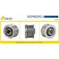 Шкив генератора SANDO 4XFN A6 1266835477 SCP90293.1 0MMMR