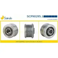 Шкив генератора SANDO W38 5X 1266835483 BUGLX92 SCP90295.1