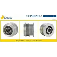 Шкив генератора SANDO SCP90297.1 8RONM 4JPJD U 1266835487