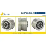 Шкив генератора SANDO 6BLID SCP90306.1 6F7Z M 1266835509
