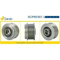 Шкив генератора SANDO YOMUML D C8FMV SCP90307.1 1266835513