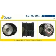 Шкив генератора SANDO 1266835763 TMYXD SCP92109.1 22PLG P