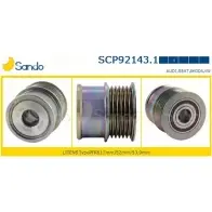 Шкив генератора SANDO 6EF W64 1266836257 N356R SCP92143.1