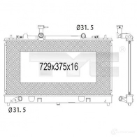 Радиатор охлаждения двигателя TYC NGF0C 5 8717475048476 Mazda 7201006