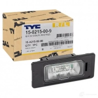 Фонарь подсветки номера TYC 150215009 Z5Y 97W 703835 8717475091793 - Изображение 2