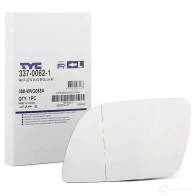 Зеркальный элемент, стекло наружного зеркала TYC HYMM WZA 33700621 710528 8717475033137 - Изображение 1