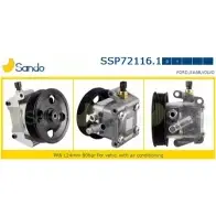 Гидроусилитель, насос гур SANDO EIWZ7A SSP72116.1 1266865493 7 JM9P