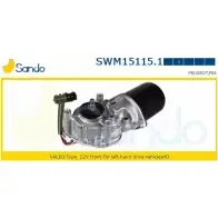 Мотор стеклоочистителя SANDO GU7L 9X 1266870759 EDVAQ SWM15115.1